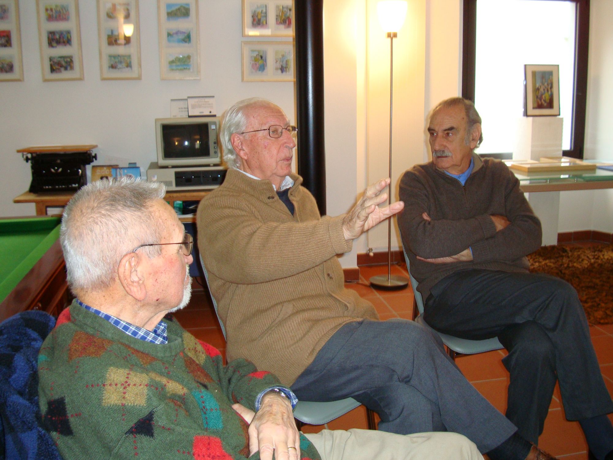 Mario Agliati, Eros Bellinelli e Emilio Rissone 2008